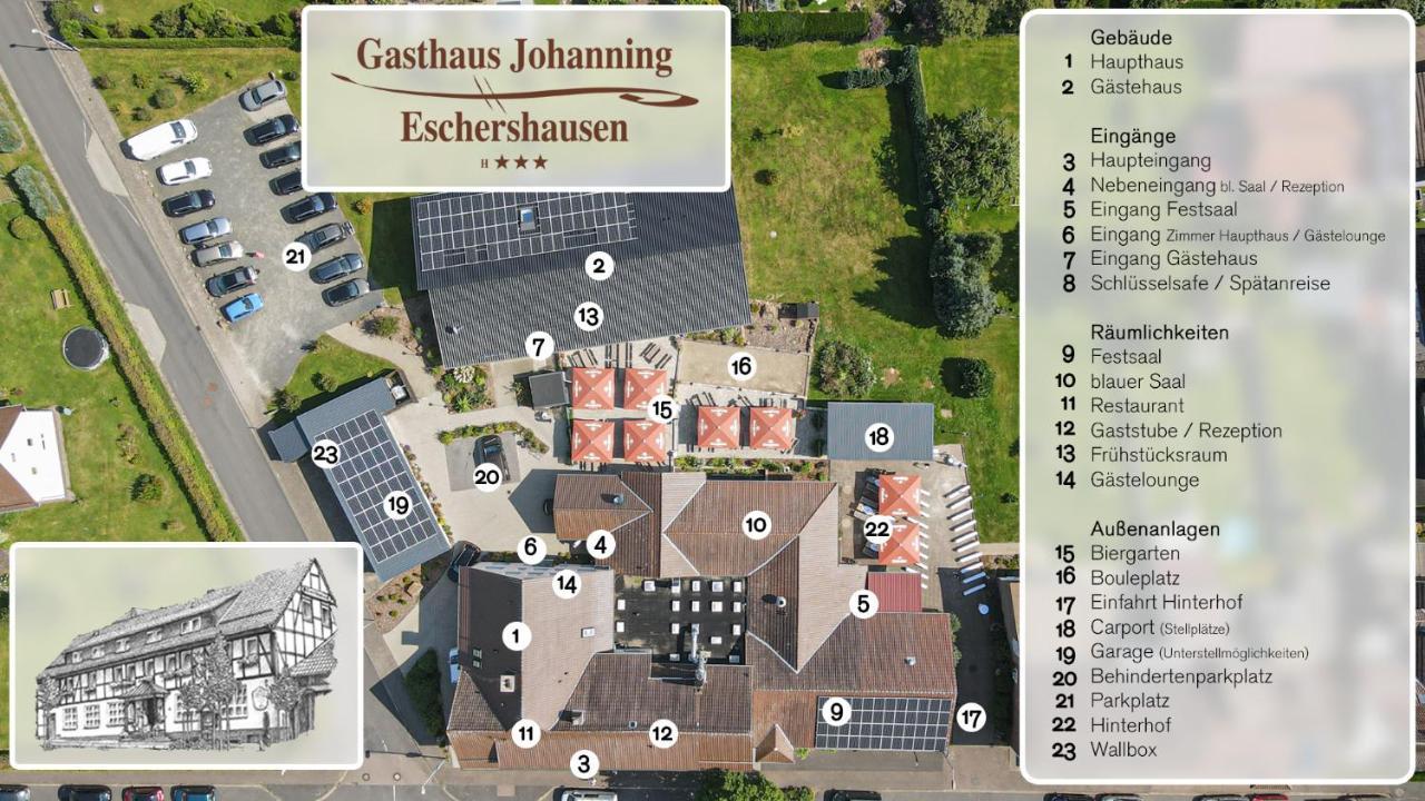 Gasthaus Johanning Ek Uslar Exterior photo
